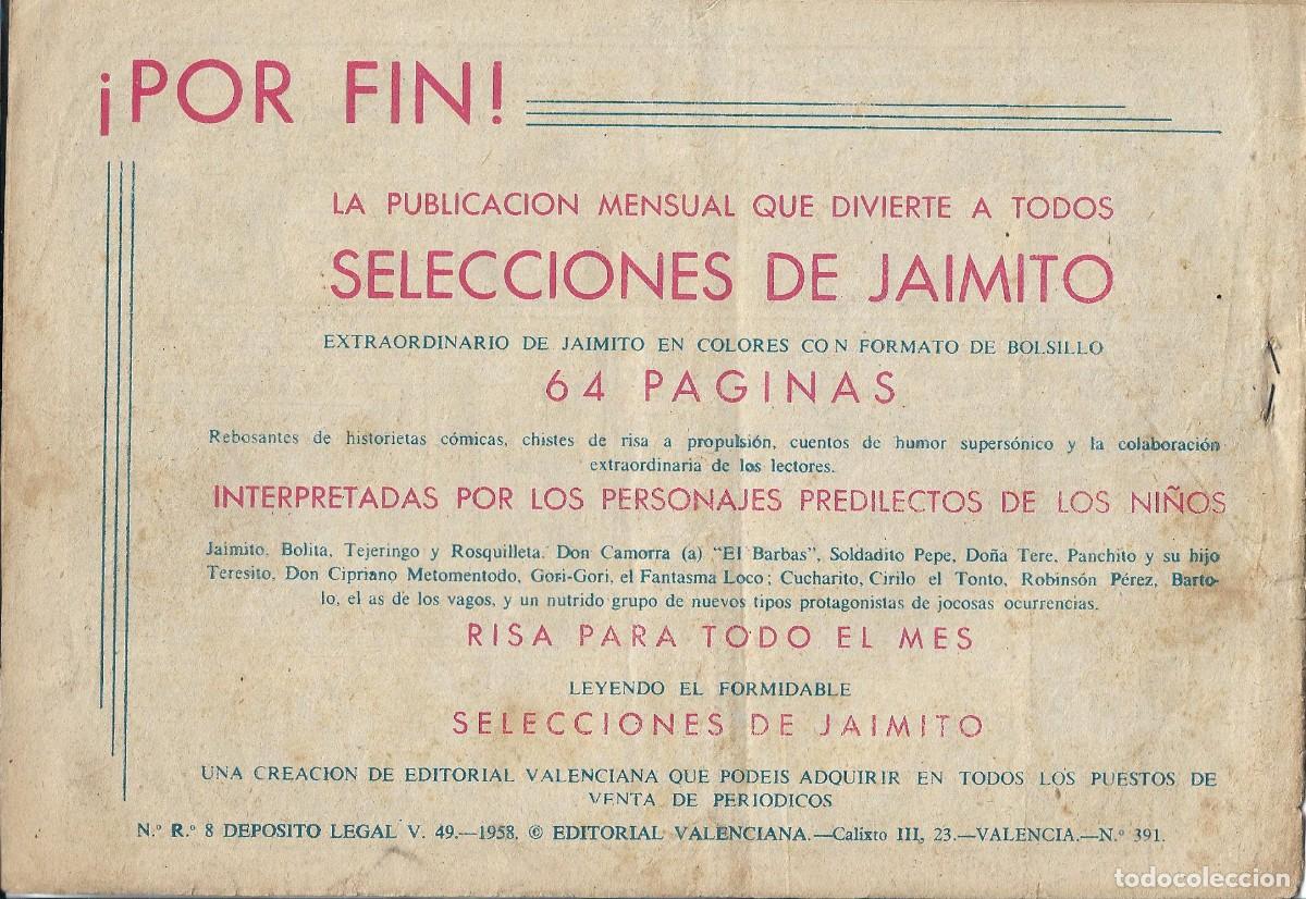 Tebeos: ROBERTO ALCAZAR ORIGINAL - NUM 391 - Foto 2