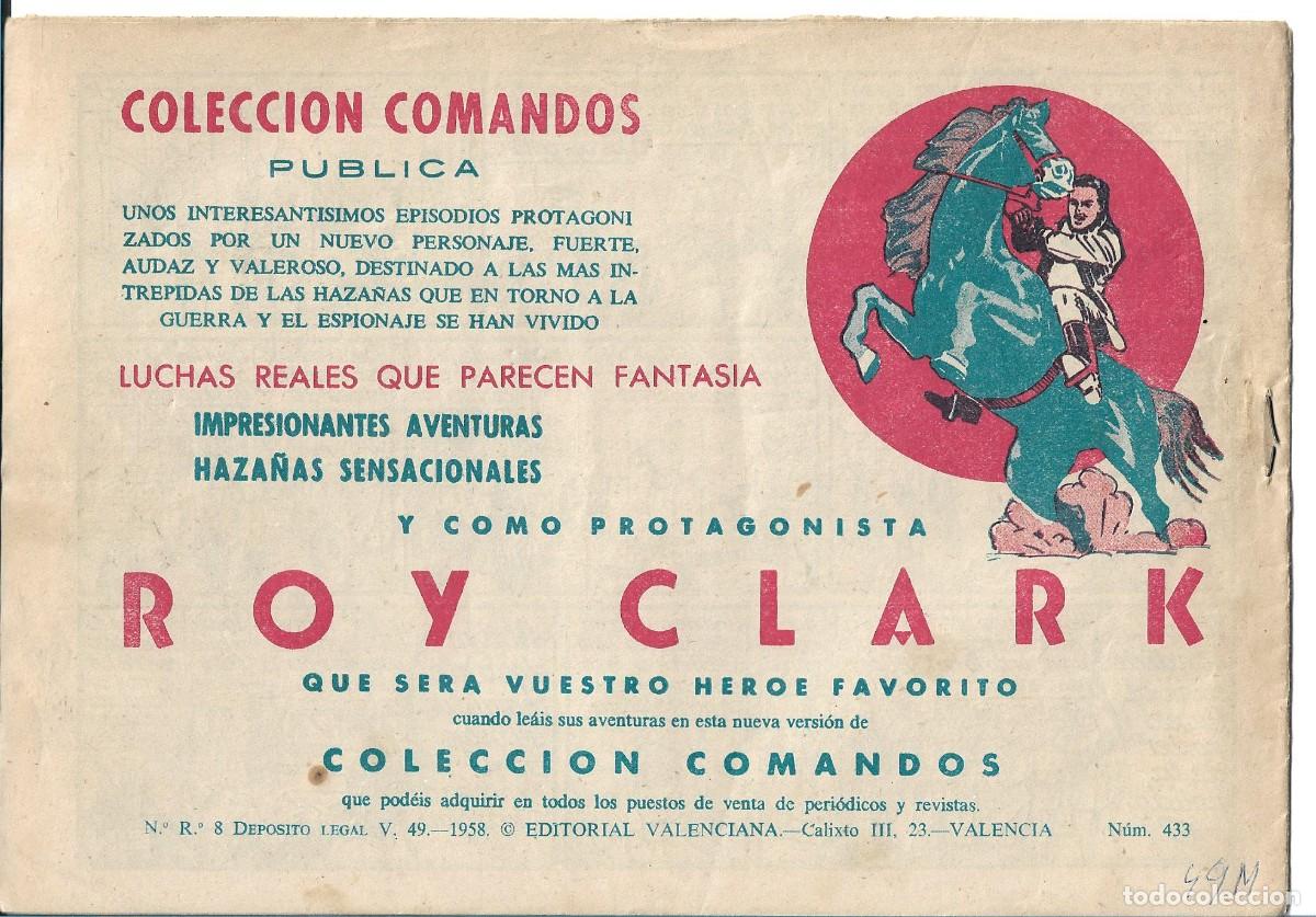 Tebeos: ROBERTO ALCAZAR ORIGINAL - NUM 433 - Foto 2