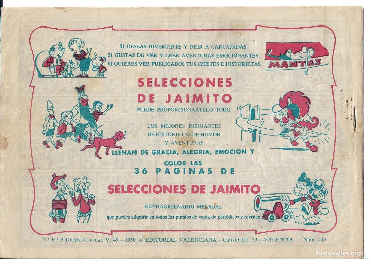 Tebeos: ROBERTO ALCAZAR ORIGINAL - NUM 443 - Foto 2