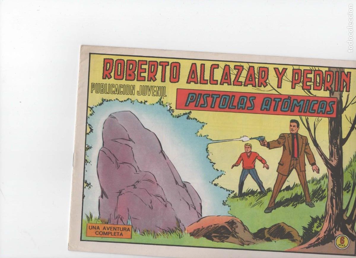 Tebeos: ROBERTO ALCAZAR N&ordm; 1181-Pistolas automaticas - Foto 1