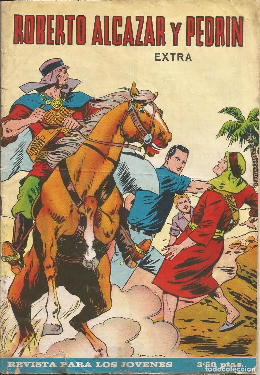 Tebeos: ROBERTO ALC&Aacute;ZAR Y PEDR&Iacute;N EXTRA N&ordm; 4 ORIGINAL. 3,50 PTA. Buen ejemplar