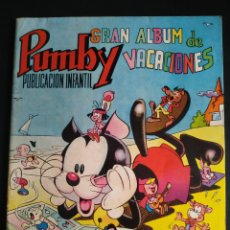 Tebeos: PUMBY GRAN ALBUM DE VACACIONES AÑO 1967 - EDITORIAL VALENCIANA