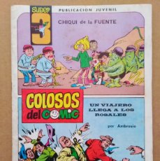 Tebeos: SÚPER 3 Nº3 / COLOSOS DEL CÓMIC Nº249 (VALENCIANA, 1983). POR CHIQUI DE LA FUENTE Y AMBROSIO.