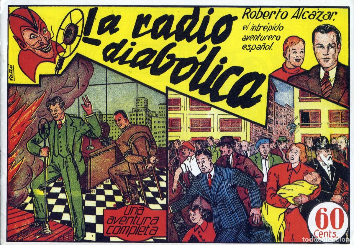 Tebeos: ROBERTO ALCAZAR Y PEDR&Iacute;N N&ordm; 5 &rdquo;LA RADIO DIAB&Oacute;LICA&rdquo; - REEDICI&Oacute;N - ED.VALENCIANA