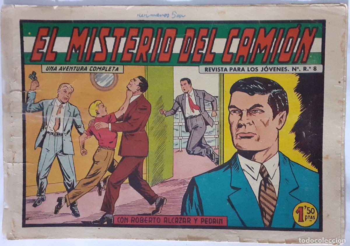 Tebeos: ROBERTO ALC&Aacute;ZAR Y PEDR&Iacute;N-CUADERNILLO SEMANAL- N&ordm; 378 -EL MISTERIO DEL CAMI&Oacute;N-1958-CORRECTO-LEA-9722
