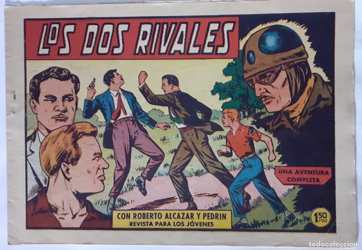 Tebeos: ROBERTO ALC&Aacute;ZAR Y PEDR&Iacute;N-CUADERNILLO SEMANAL- N&ordm; 406 -LOS DOS RIVALES-1959-CASI BUENO-LEA-9724
