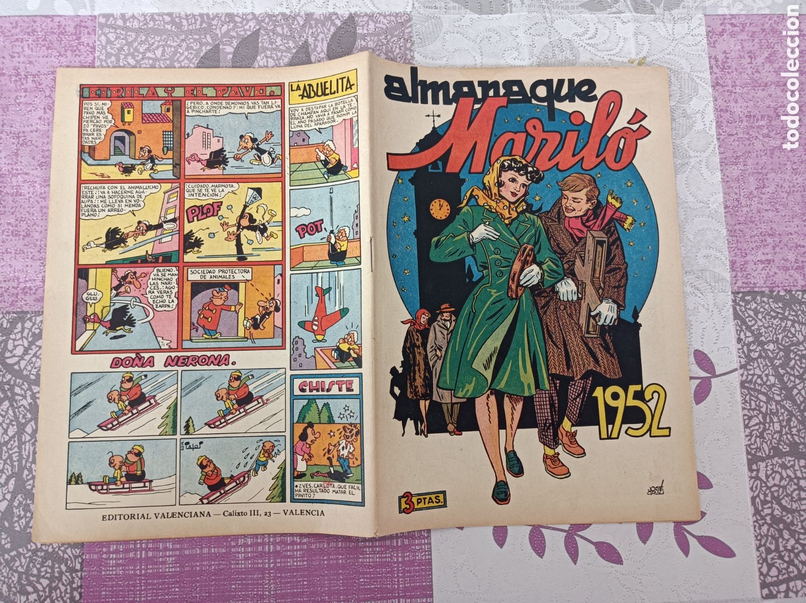 Tebeos: Almanaque Maril&oacute; 1952 - Foto 3