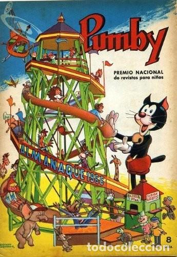 Tebeos: PUMBY ALMANAQUE 1966, oferta - Foto 1