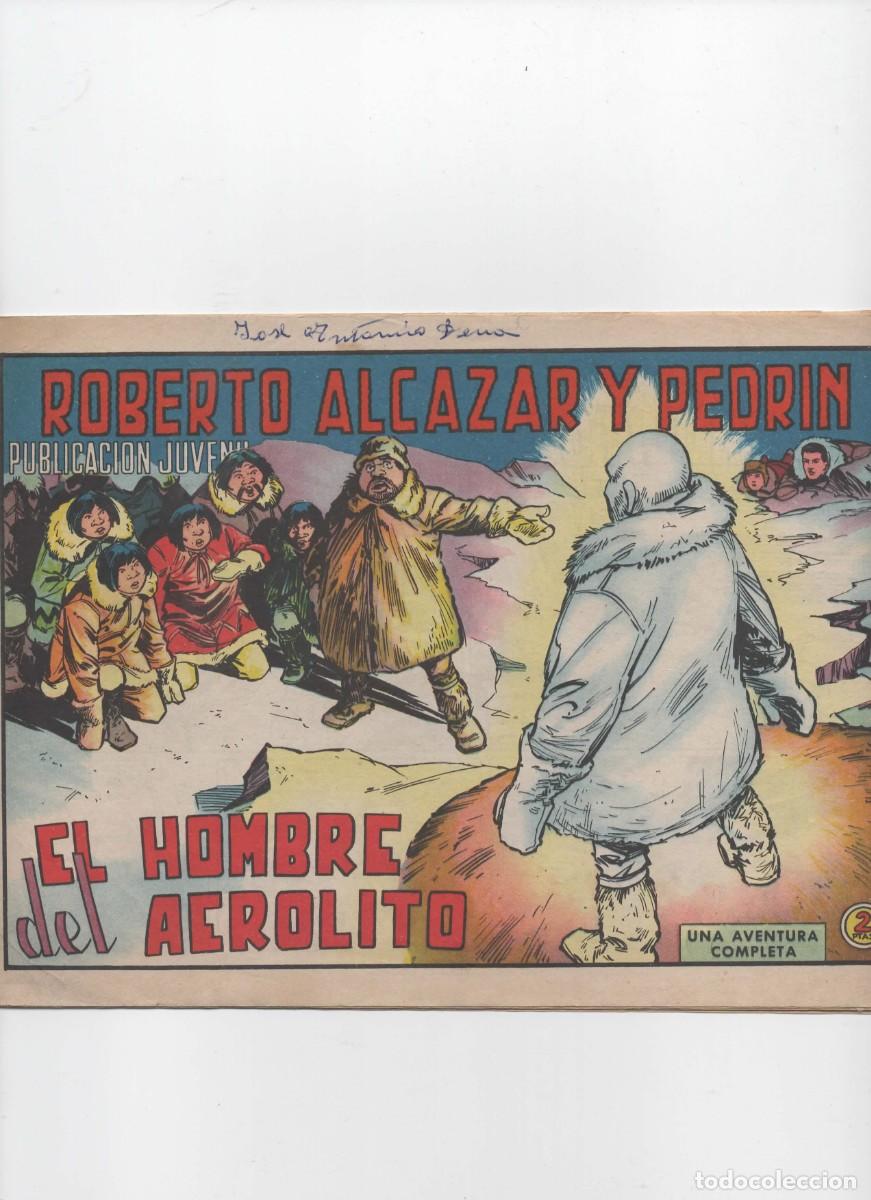 Comics: roberto alcazar n&ordm;898-El hombre del aerolito