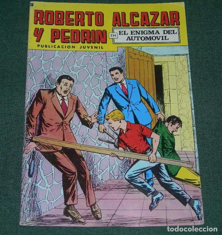 Tebeos: TEBEO ROBERTO ALC&Aacute;ZAR Y PEDR&Iacute;N N&ordm; 192 2&ordf; &Eacute;POCA - EL ENIGMA DEL AUTOM&Oacute;VIL - A&Ntilde;OS 70 -