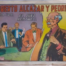 Tebeos: ROBERTO ALCÁZAR Y PEDRÍN-CUADERNILLO SEMANAL- Nº 1095 -EL JUEZ KENTWELL-1973-CASI BUENO-LEA-9762