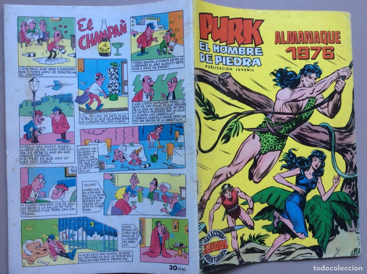 Tebeos: PURK ALMANAQUE 1976 - Foto 8