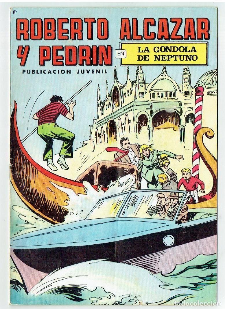 Giornalini: ROBERTO ALCAZAR Y PEDR&Iacute;N. N&ordm; 72. LA GONDOLA DE NEPTUNO. VALENCIANA, 1976. (ST/A18)