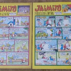 Tebeos: JAIMITO Nº 1052, 1053, 1064 Y 1084 (VALENCIANA 1970) 4 TEBEOS CON HEROES DEL DEPORTE (AMBROS).