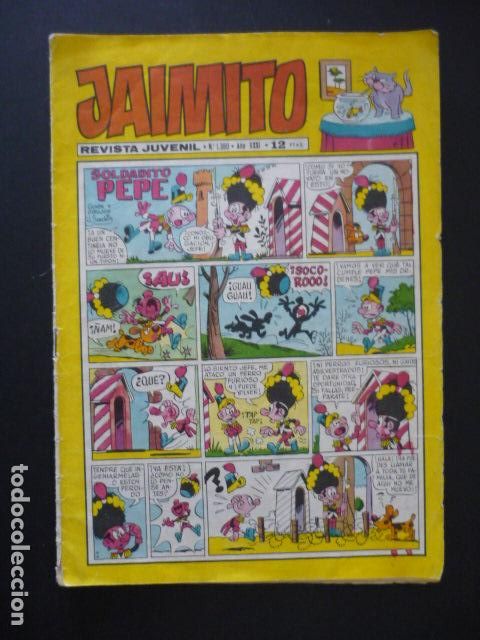 Tebeos: JAIMITO REVISTA JUVENIL COMIC N&ordm; 1380 - Foto 1