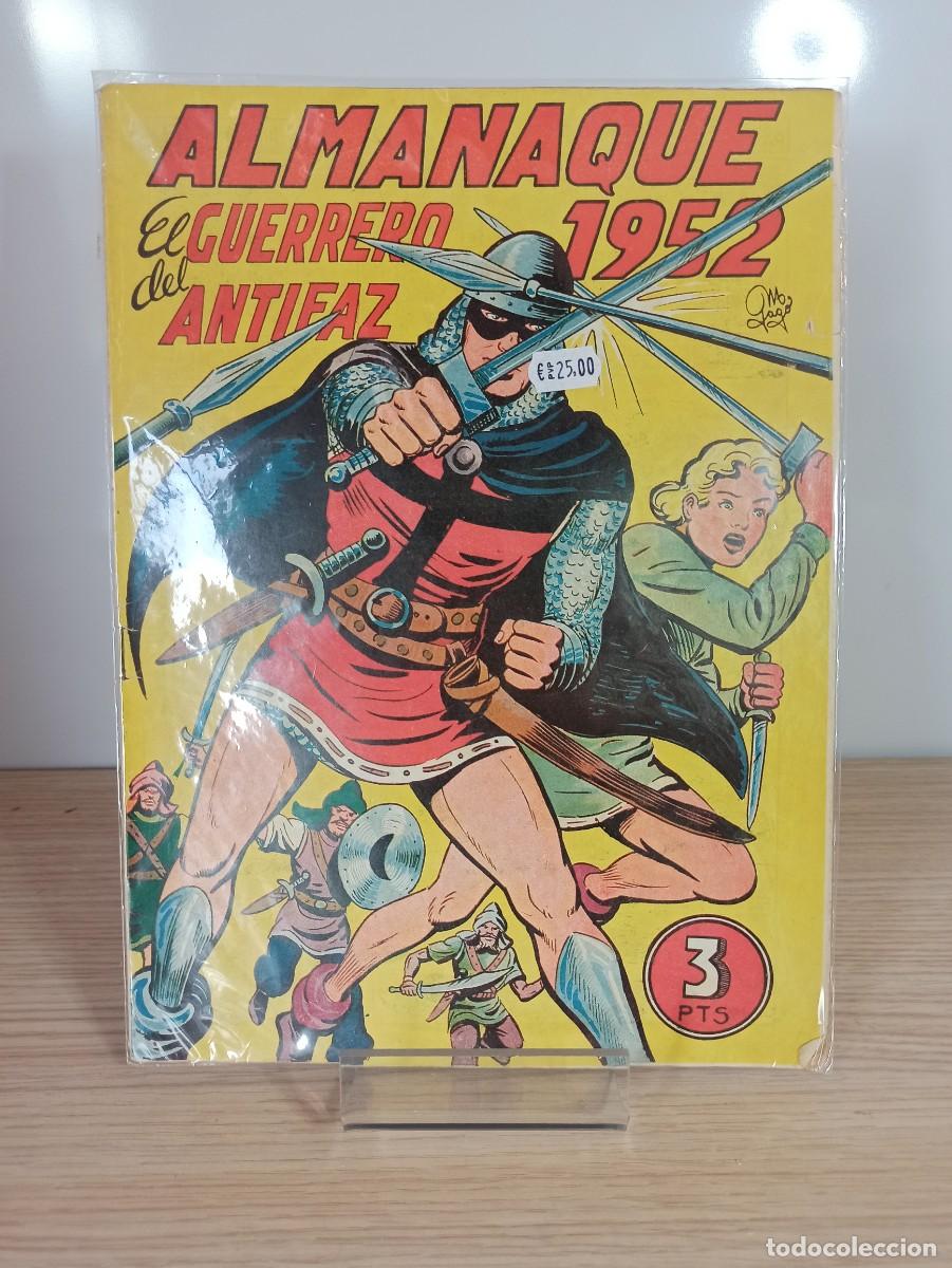 Comics: ALMANAQUE EL GERRERO DEL ANTIFAZ, a&ntilde;o 1952 (Ed. Valenciana)