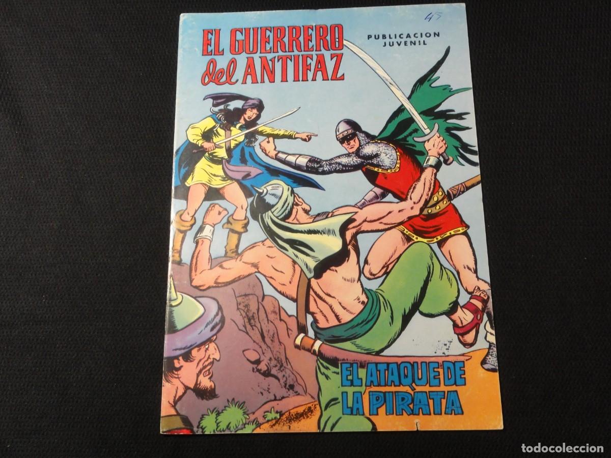 Tebeos: GUERRERO DEL ANTIFAZ. N&ordm; 47. EDITORIAL VALENCIANA. 1972-1978. C-45