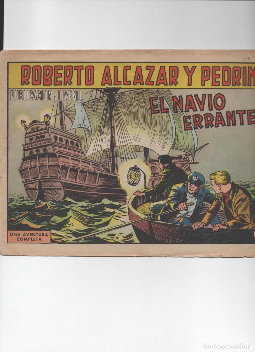 Tebeos: roberto alcazar n&ordm; 910.-El navio errante - Foto 1
