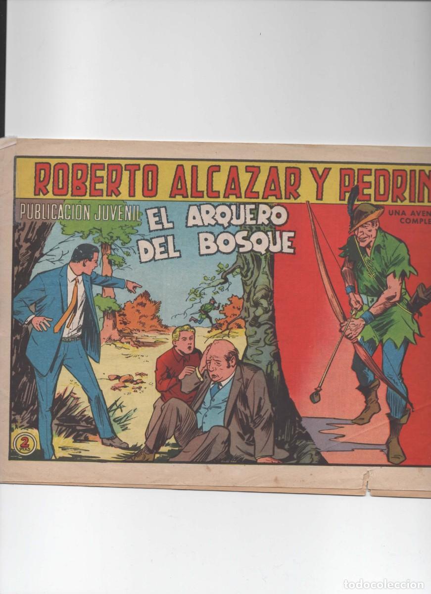 Giornalini: roberto alcazar n&ordm;854.-El arquero del bosque
