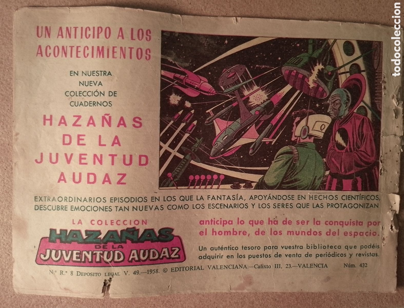 Tebeos: Roberto Alc&aacute;zar y Pedr&iacute;n. Num. 432. En poder de los &rdquo;Alurs&rdquo;. Primera edici&oacute;n. - Foto 2