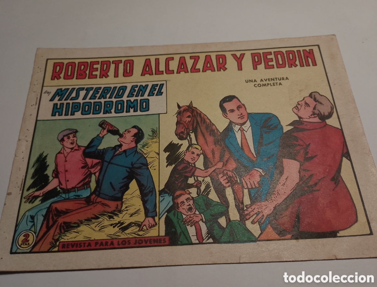 Giornalini: ROBERTO ALC&Aacute;ZAR Y PEDR&Iacute;N N&ordm; 688: MISTERIO EN EL HIP&Oacute;DROMO. Primera edici&oacute;n.