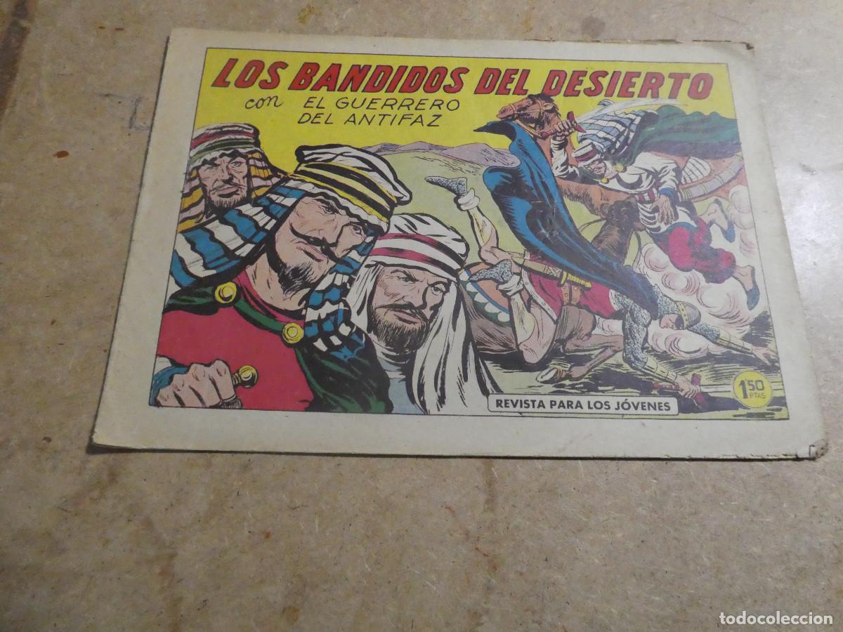 BDs: el guerrero del antifaz n&ordm; 355, original de la editorial valenciana, 1&ordf; edici&oacute;n