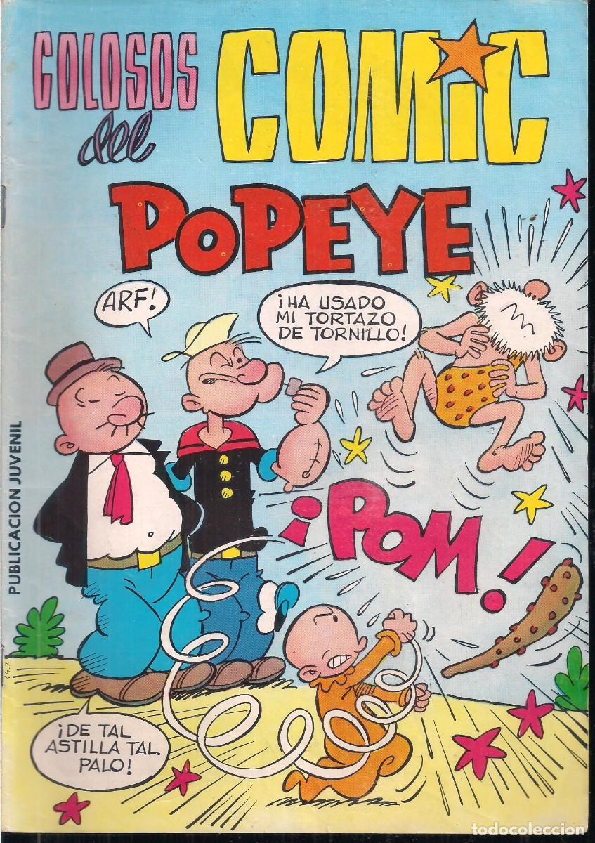 Tebeos: POPEYE N&ordm; 9. COLOSOS DEL COMIC N&ordm; 17 - Foto 1