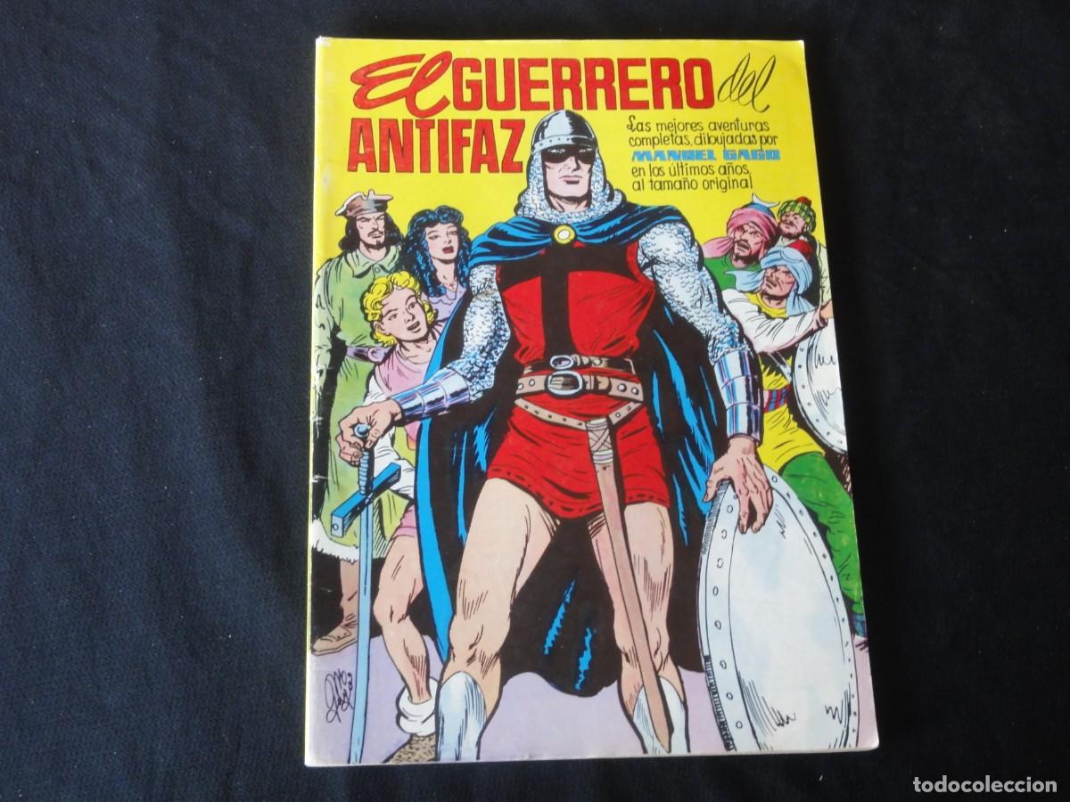 Tebeos: MEJORES AVENTURAS GUERRERO DEL ANTIFAZ DIBUJADAS POR MANUEL GAGO. EDITORIAL VALENCIANA. 1981. C-48