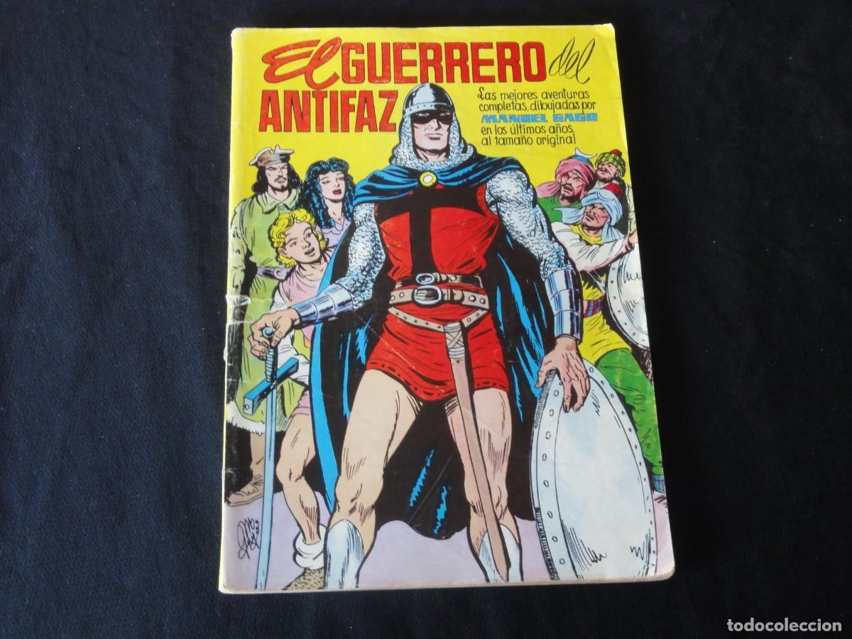 Tebeos: MEJORES AVENTURAS GUERRERO DEL ANTIFAZ DIBUJADAS POR MANUEL GAGO. EDITORIAL VALENCIANA. 1981. C-48