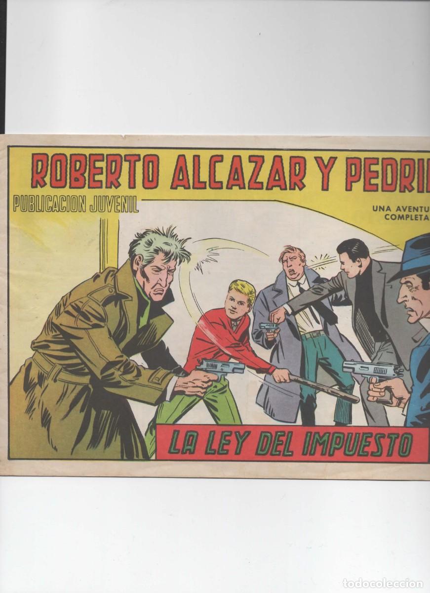 Tebeos: roberto alcazar 1171.La ley del impuesto
