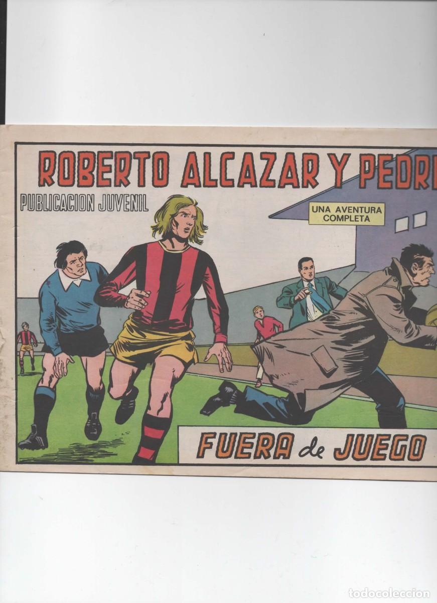 Tebeos: roberto alcazar 1174-fuera de juego