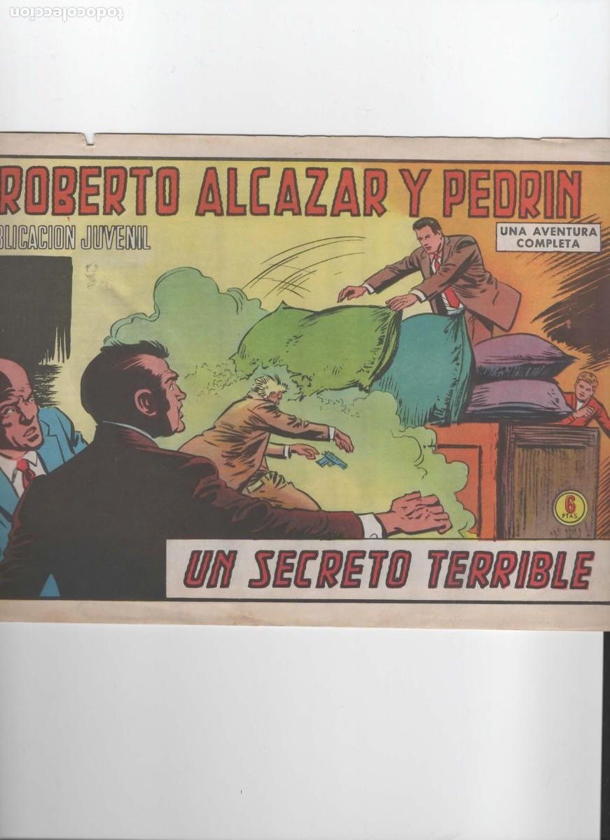Tebeos: roberto alcazar 1178-Un secreto terrible