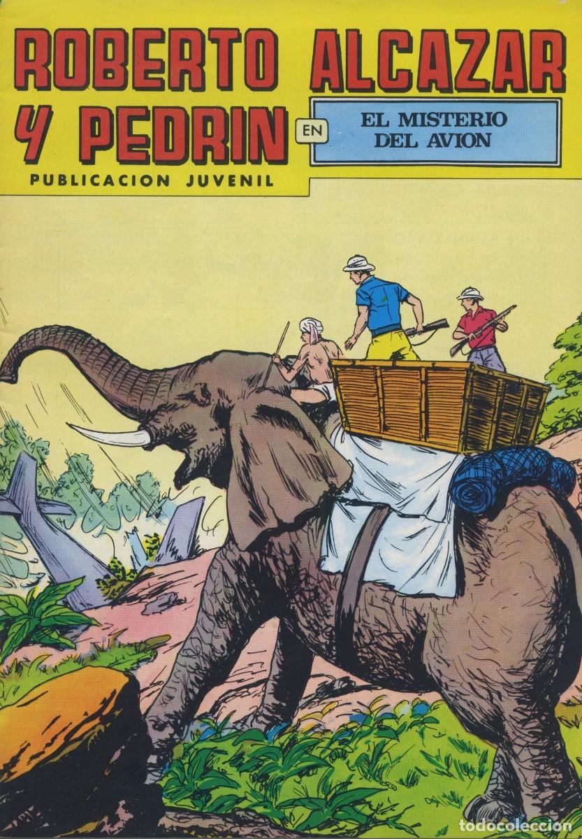 Giornalini: ROBERTO ALC&Aacute;ZAR Y PEDR&Iacute;N - 2&ordm; EPOCA N&ordm; 143 - EL MISTERIO DEL AVI&Oacute;N - VALENCIANA 1979
