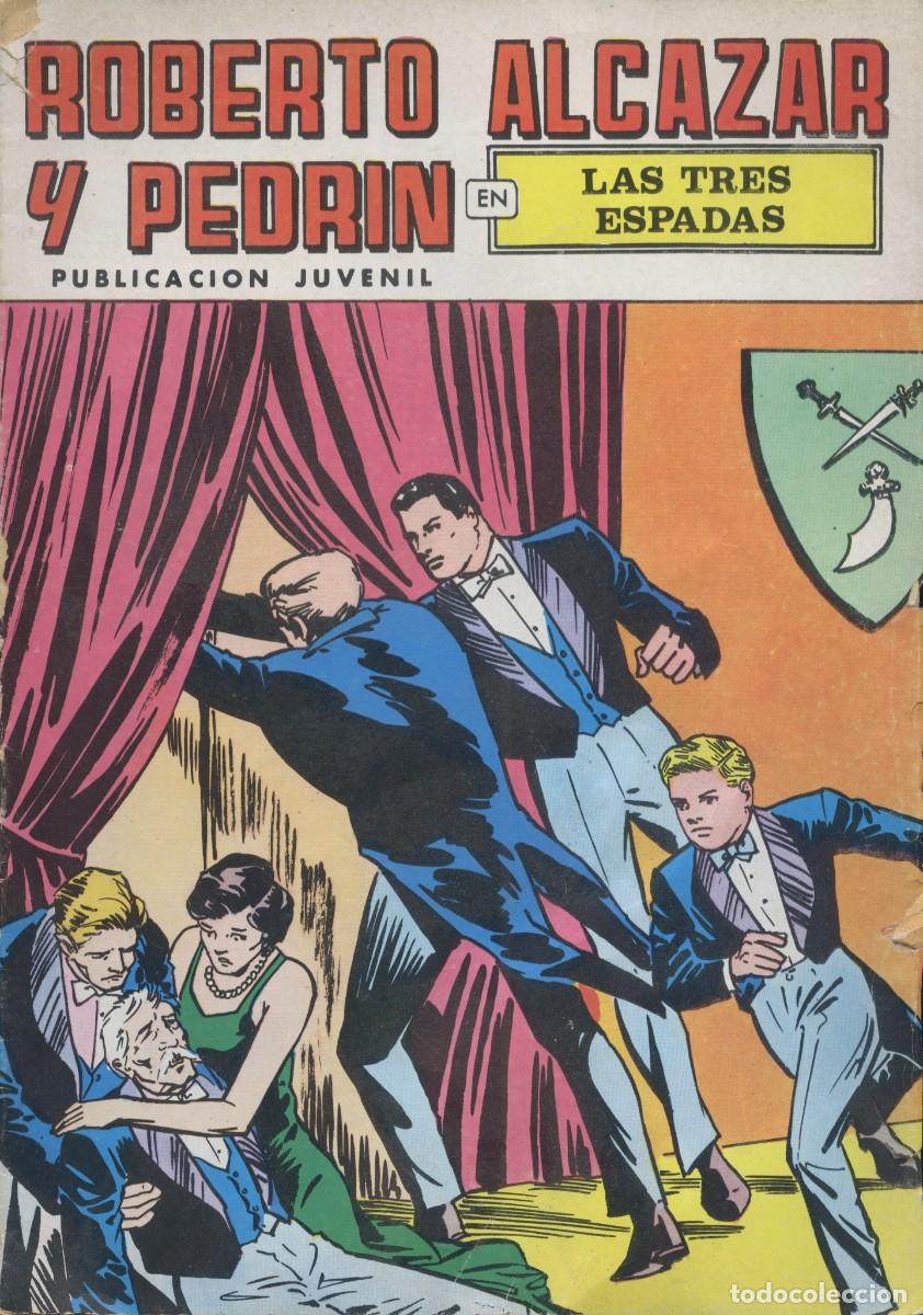 Giornalini: ROBERTO ALC&Aacute;ZAR Y PEDR&Iacute;N - 2&ordm; EPOCA N&ordm; 25- LAS TRES ESPADAS - VALENCIANA 1976