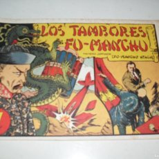 Tebeos: LOS TAMBORES DE FU-MANCHU,1ªJORNADA,REEDICION AÑOS 80 CLUB AMIGOS DE LA HISTORIETA