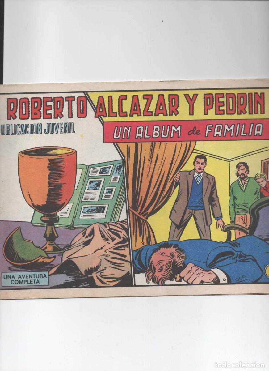 Tebeos: roberto alcazar 1190-Un album de familia