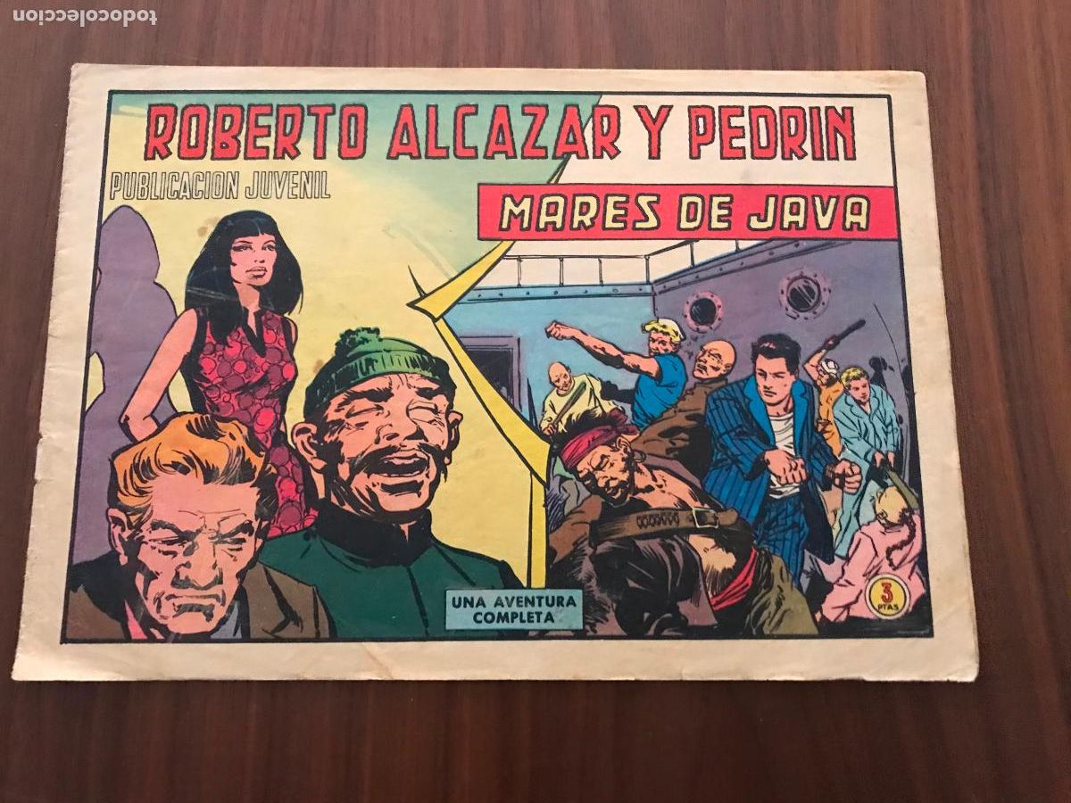 Tebeos: ROBERTO ALCAZAR Y PEDR&Iacute;N N&ordm; 1076 , EDITORIAL VALENCIANA