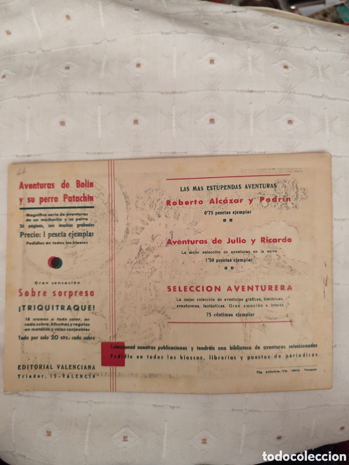 Tebeos: Selecci&oacute;n aventurera n&uacute;m 44 - Foto 2