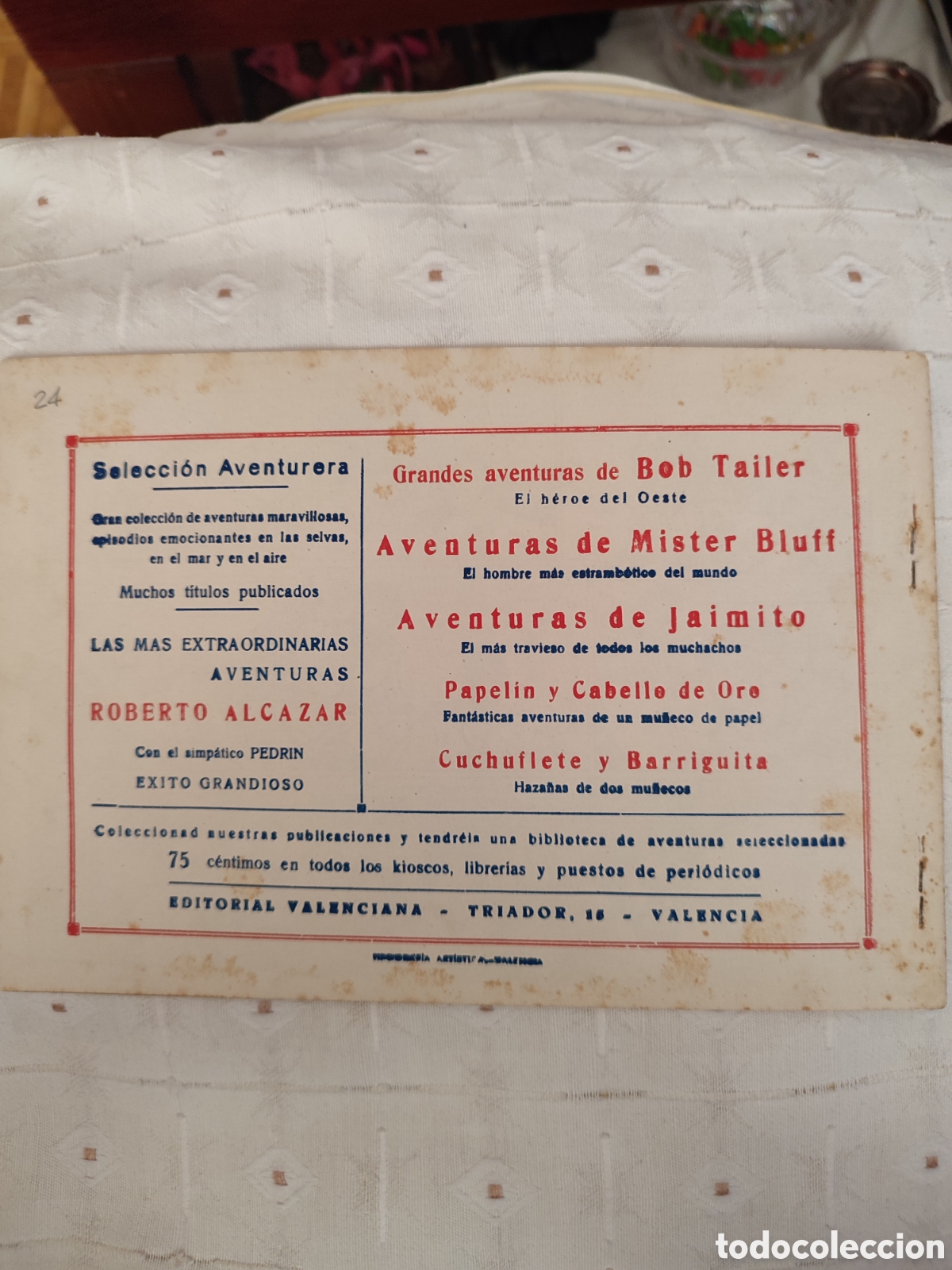 Tebeos: Selecci&oacute;n aventurera n&uacute;m 24 - Foto 2