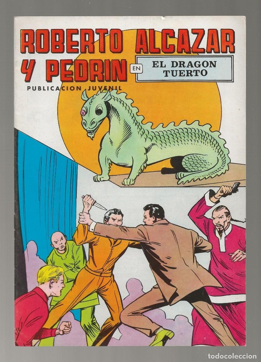 Tebeos: ROBERTO ALCAZAR Y PEDR&Iacute;N N&ordm; 41 - 2&ordf; &Eacute;POCA - EL DRAG&Oacute;N TUERTO - VALENCIANA 1977