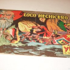 Tebeos: YUKI EL TEMERARIO ORIGINAL 68 EL LOCO HECHICERO,(DE 112).VALENCIANA,1958