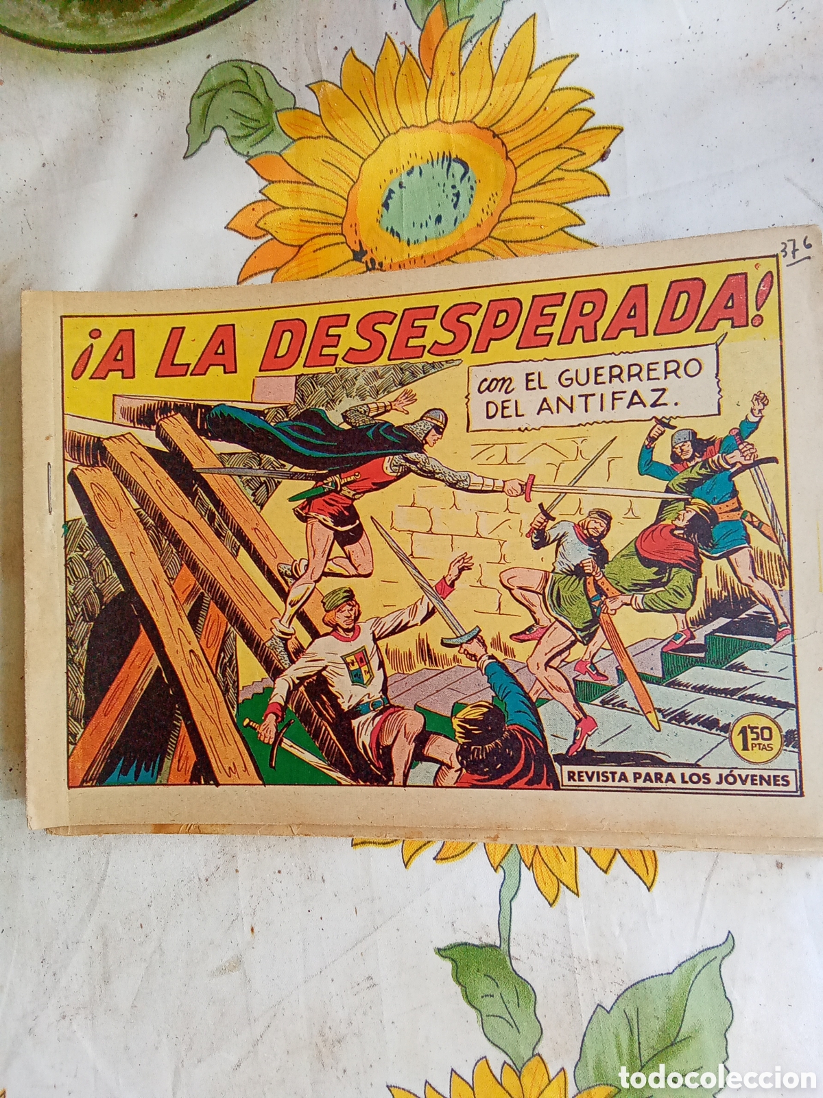Tebeos: GUERRERO DEL ANTIFAZ N&deg;. 376 - Foto 1