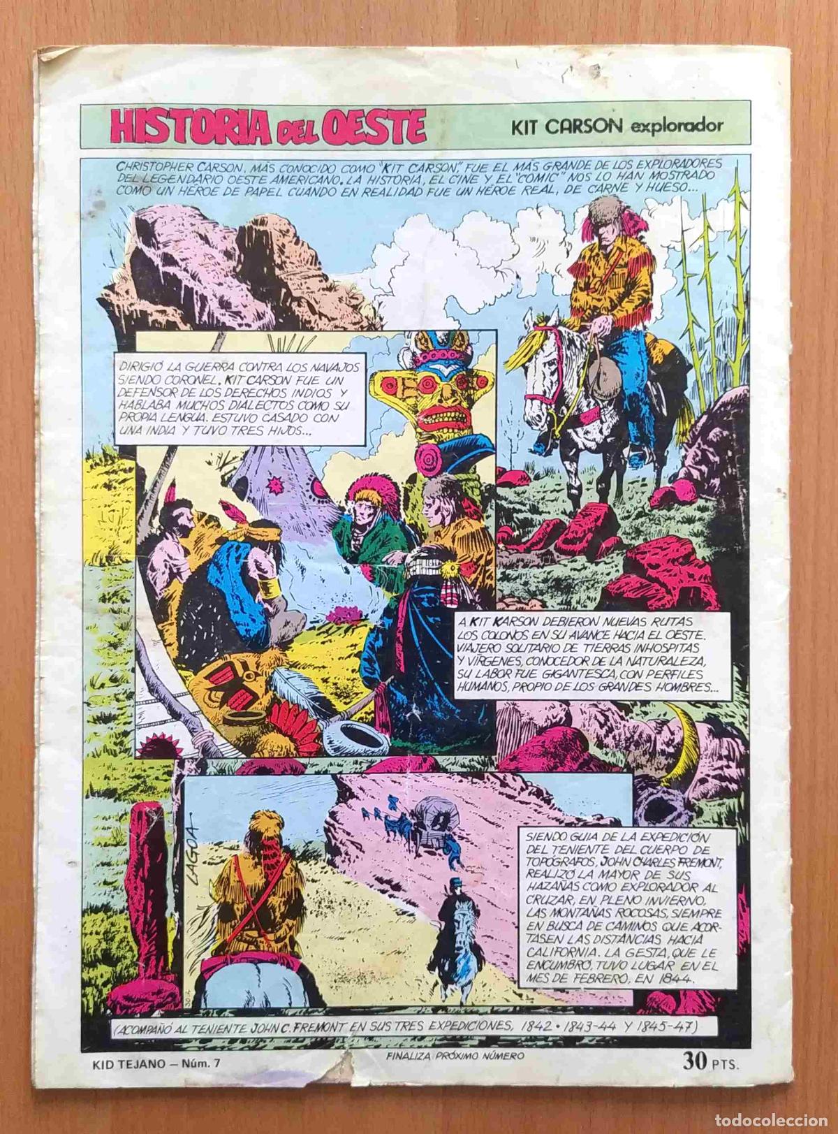 Tebeos: c&oacute;mic Kid Tejano n&uacute;mero 7 - Foto 3