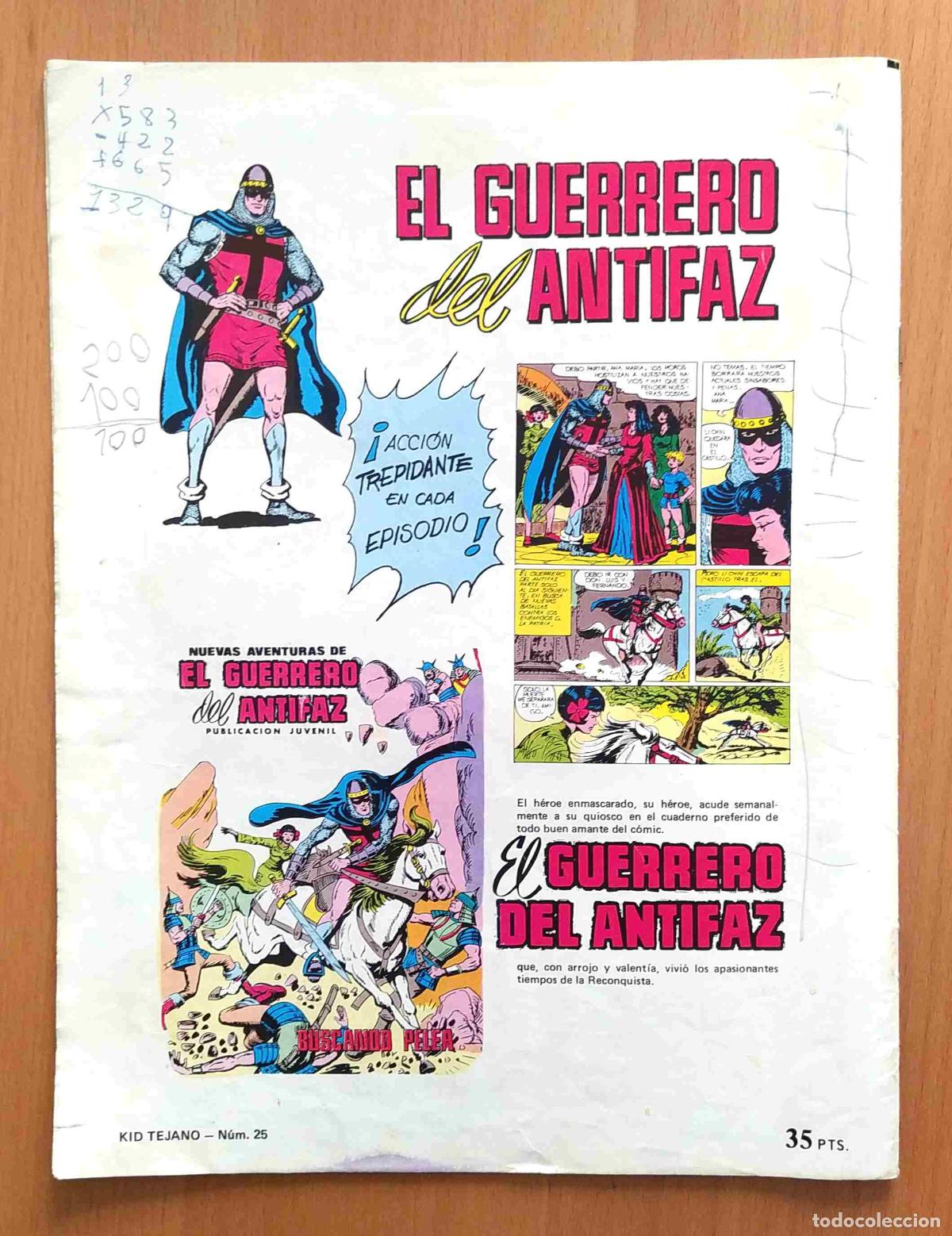 Tebeos: c&oacute;mic Kid Tejano n&uacute;mero 25 - Foto 3