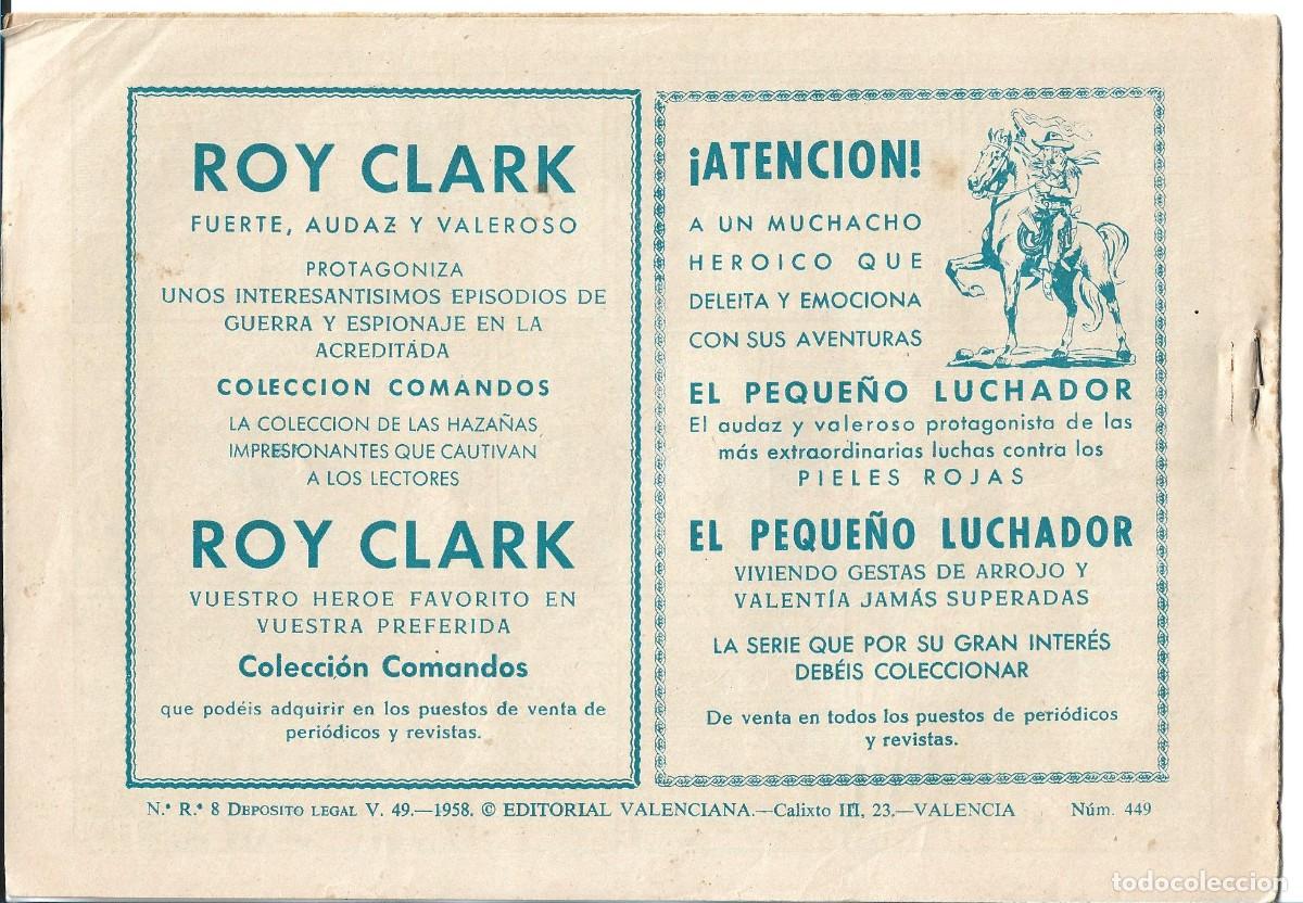 Tebeos: ROBERTO ALCAZAR ORIGINAL - NUM 449 - Foto 2