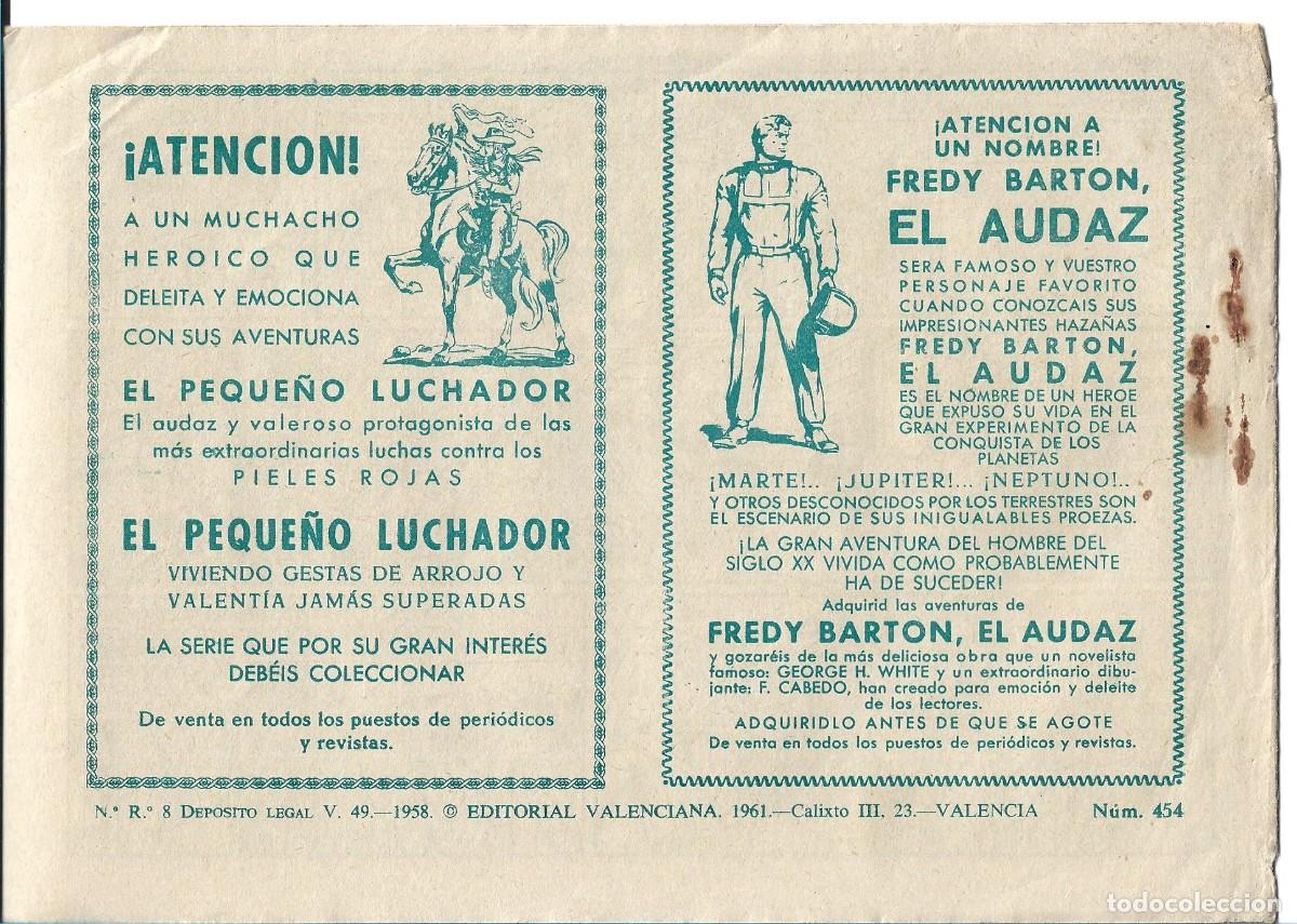 Tebeos: ROBERTO ALCAZAR ORIGINAL - NUM 454 - Foto 2