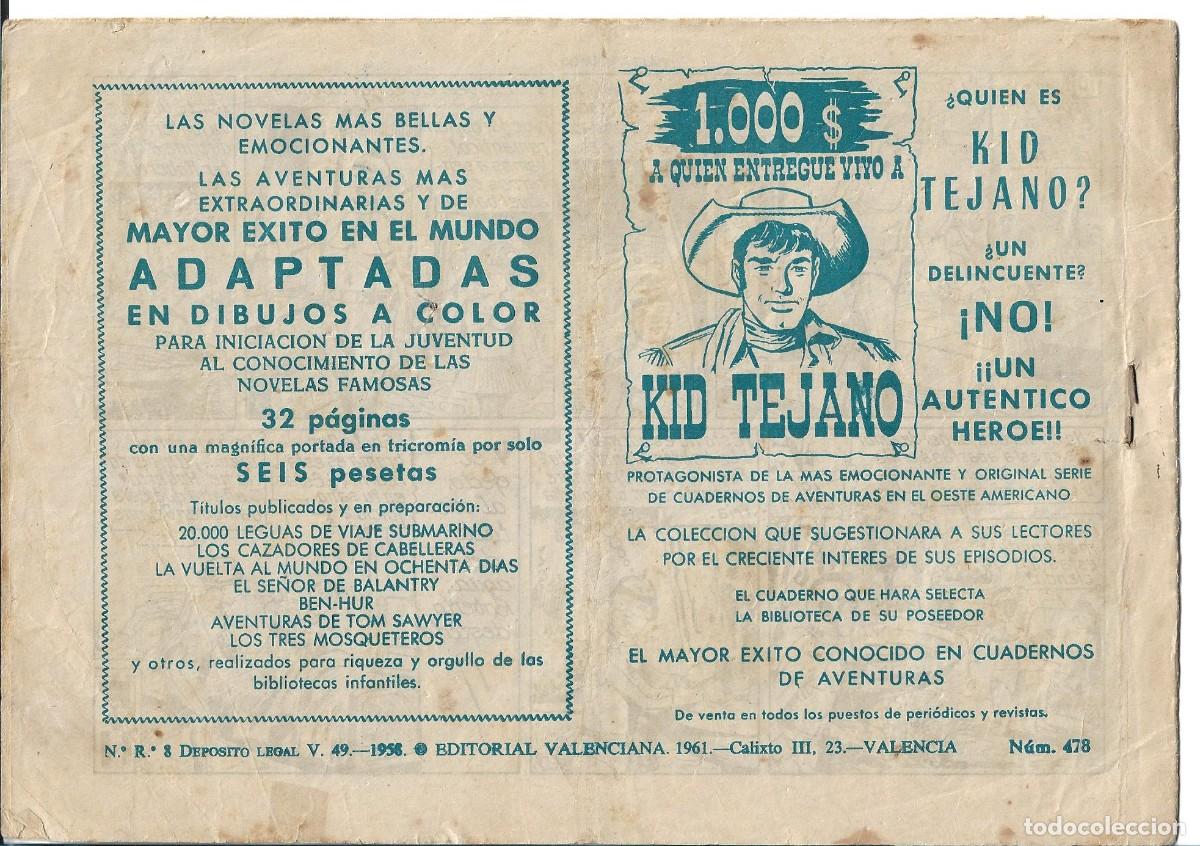 Tebeos: ROBERTO ALCAZAR ORIGINAL - NUM 478 - Foto 2