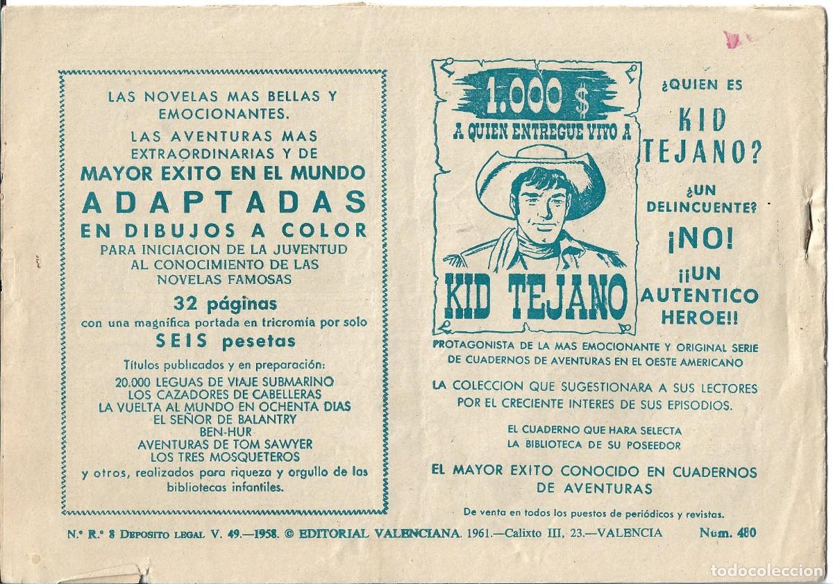 Tebeos: ROBERTO ALCAZAR ORIGINAL - NUM 480 - Foto 2