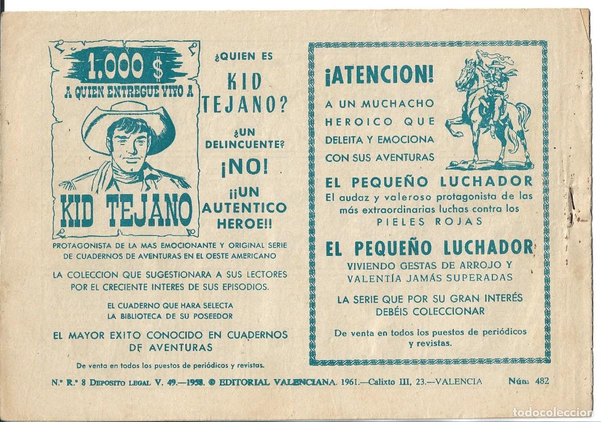 Tebeos: ROBERTO ALCAZAR ORIGINAL - NUM 482 - Foto 2