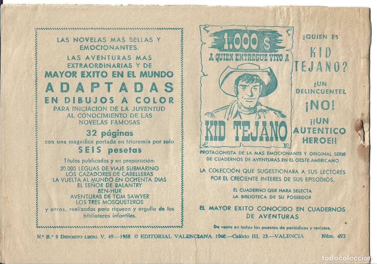 Tebeos: ROBERTO ALCAZAR ORIGINAL - NUM 493 - Foto 2